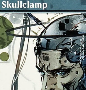 Themed Playing Card - 'tezzeret the seeker / skullclamp' TCG