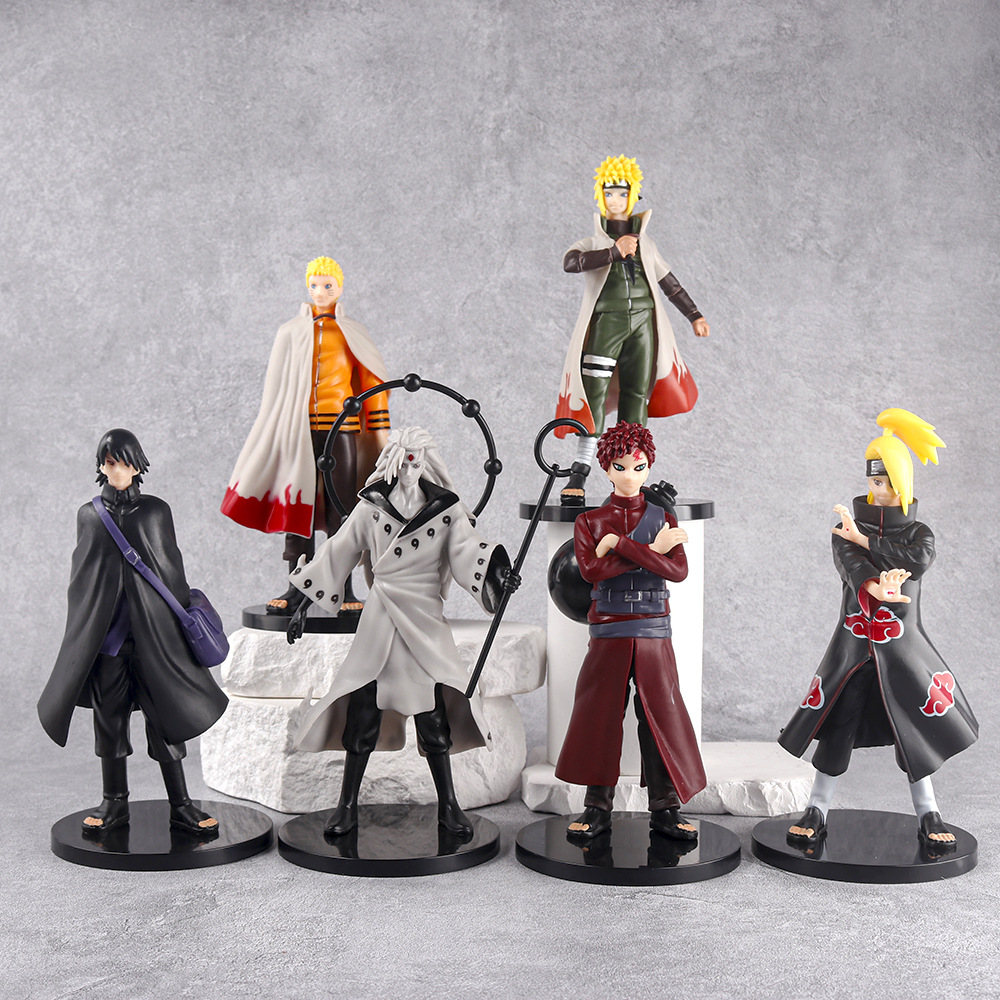 Rare Anime Merchandise - 6pcs/set New Naruto Anime Figure Shippuden