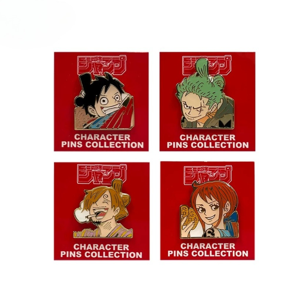 Luffy Anime Merchandise - Official One Piece Merchandise Brooches, Metal