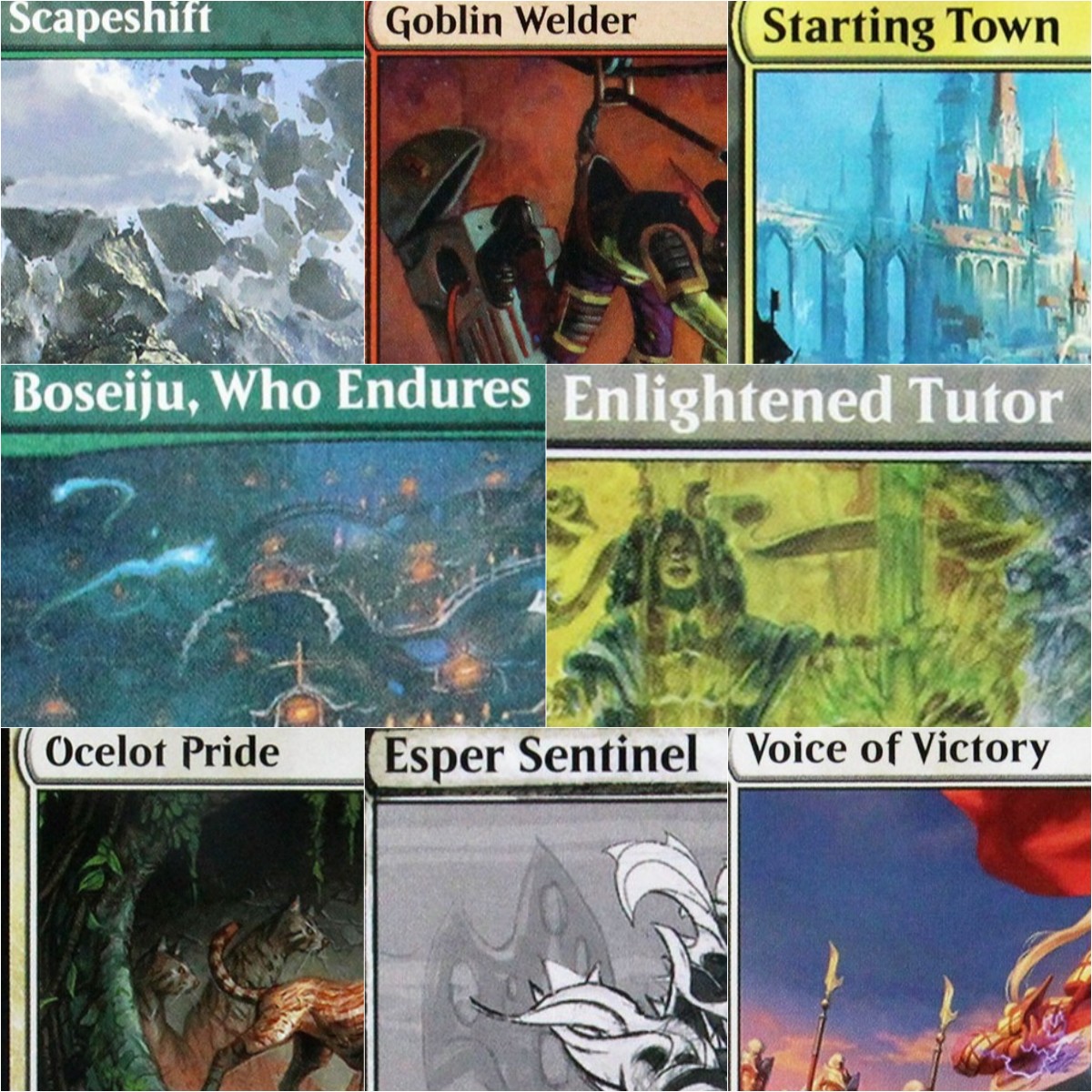 Themed Playing Card - [Orcish Bowmasters/Starting Town/Displacer Kitten/Ocelot Pride] TCG