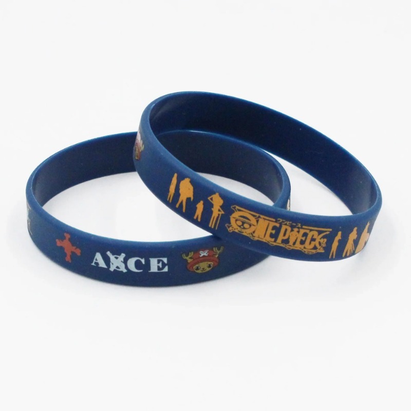 Luffy Anime Merchandise - One Piece Cartoon Silicone Bracelet Anime