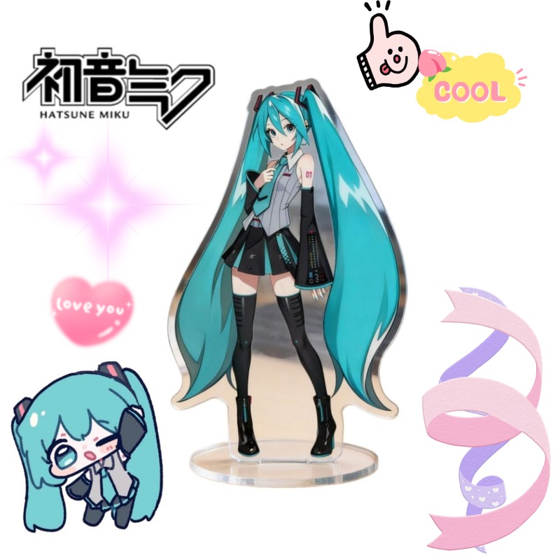 Hatsune Miku 10cm Acrylic Stan - Anime Game Merchandise recension och pris