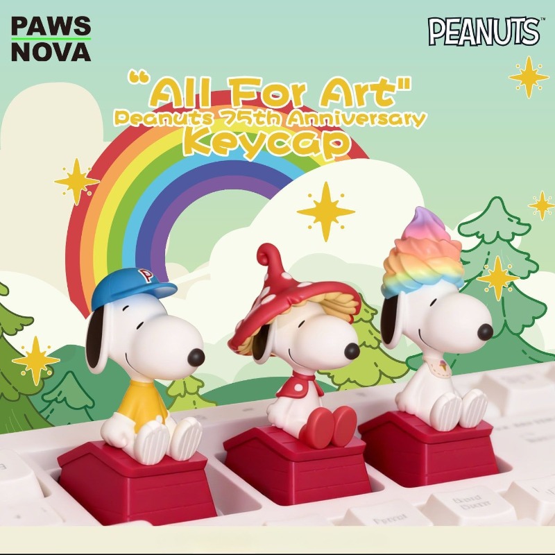 Snoopy Keycap Blind Box Anime  - Anime Merchandise Box Set recension och pris