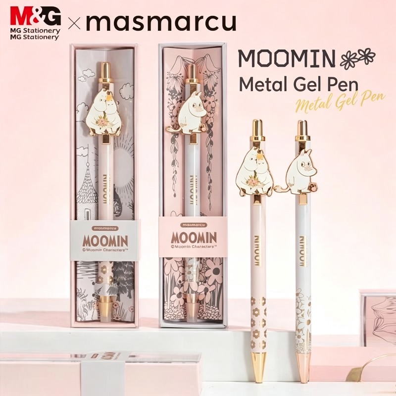 Moomin 0.5MM Gel Pen Smooth Fa - Anime Merchandise Box Set recension och pris