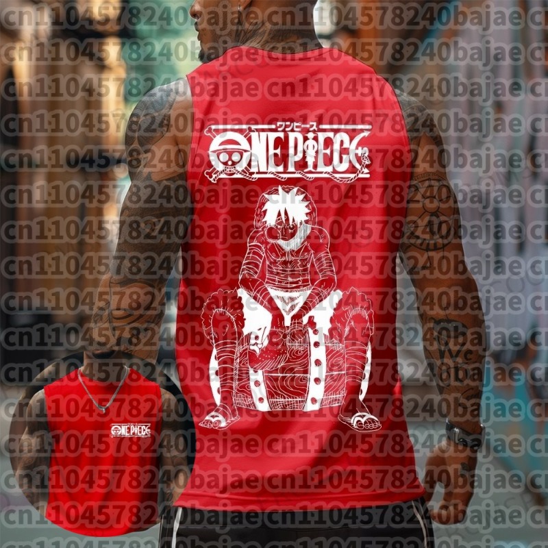 2026 One Piece Fitness Sleevel - Anime Merchandise Men recension och pris
