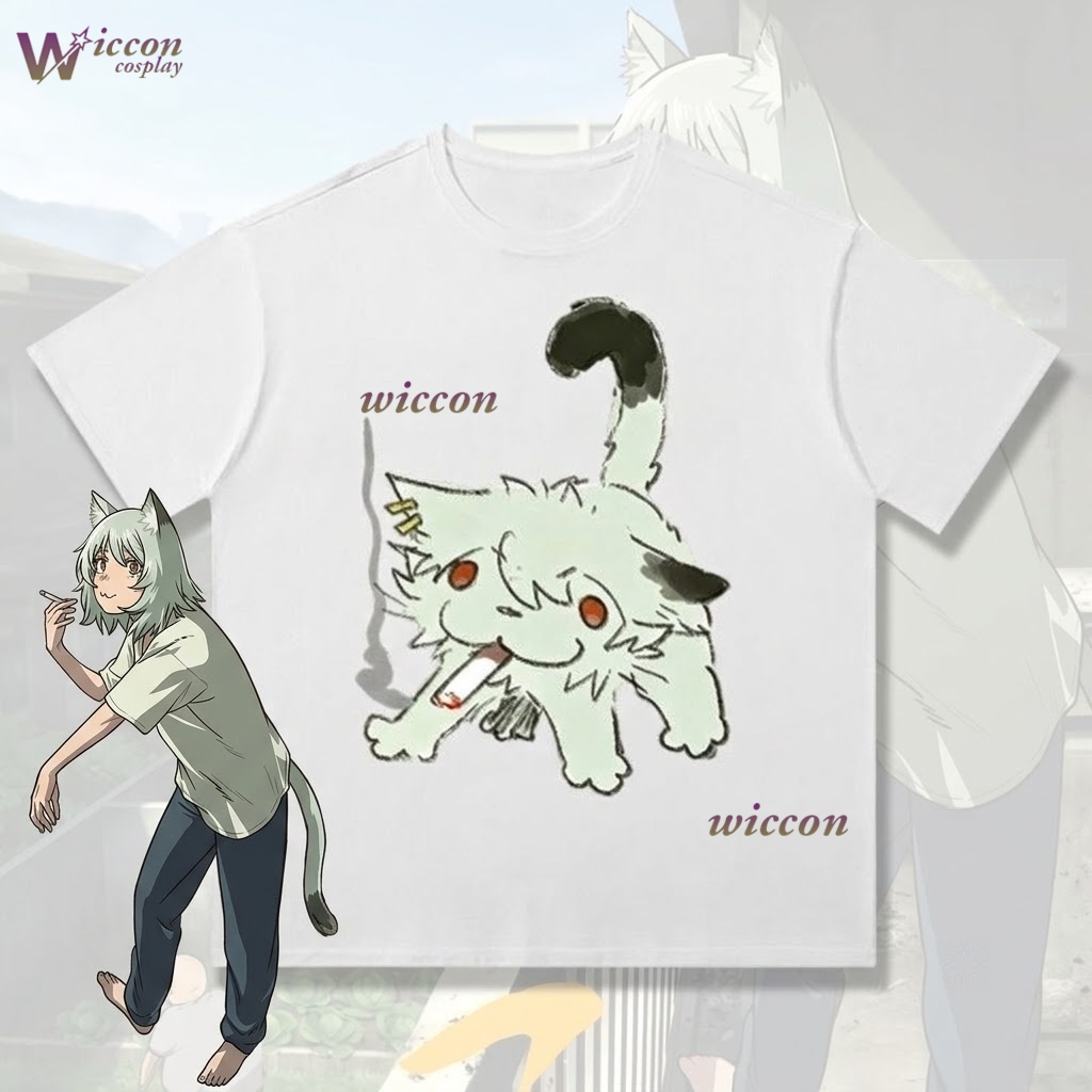 YesOk Chainsmoker Cat Yaniko S - Anime Merchandise Shirt recension och pris