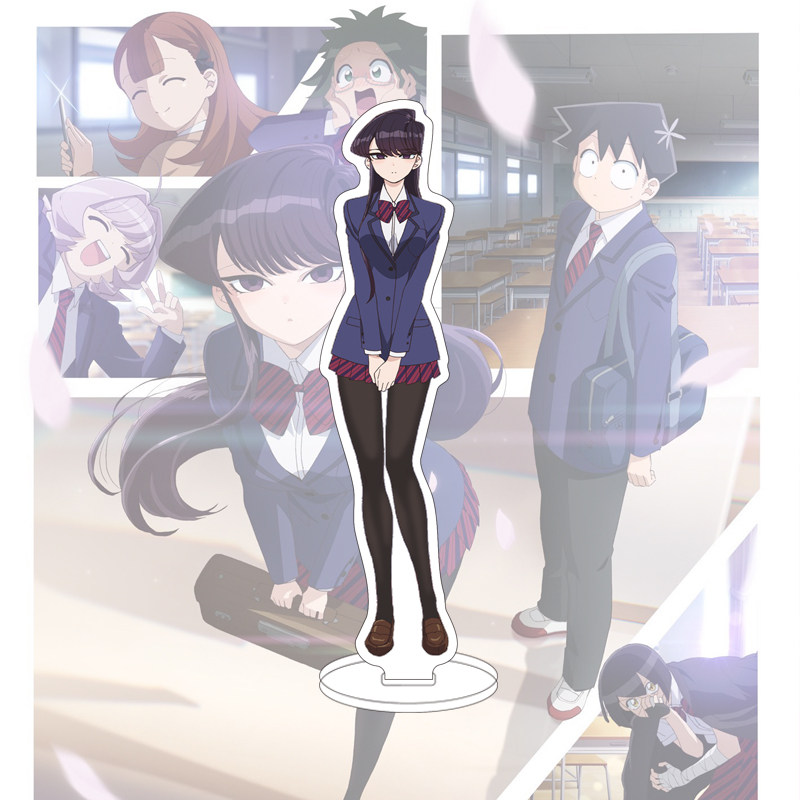16CM Anime Komi Can't Communic - Anime Game Merchandise recension och pris