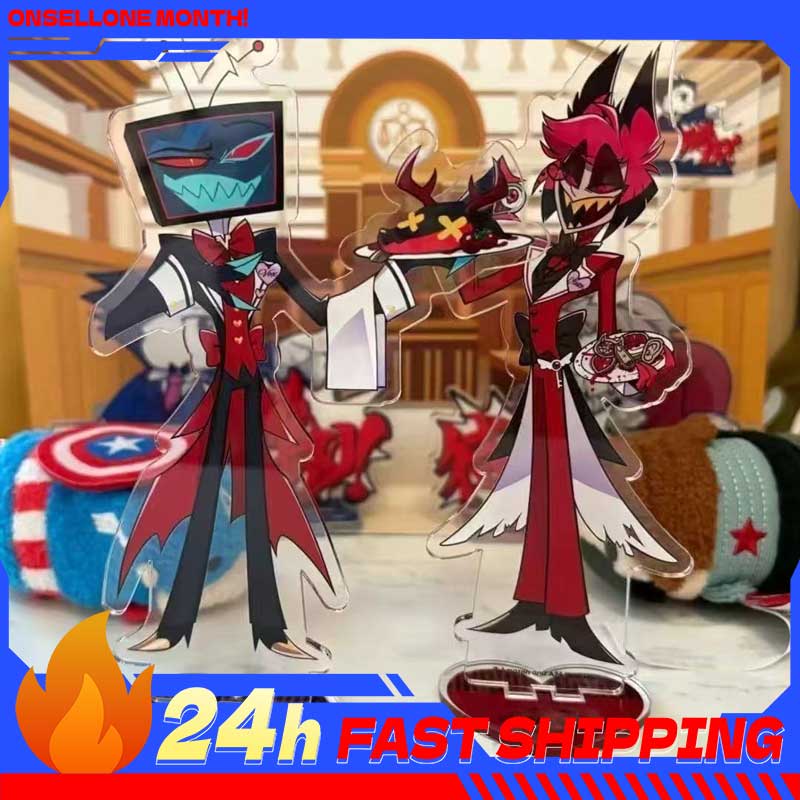 2pcs Hazbin Anime Peripherals  - Anime Game Merchandise recension och pris