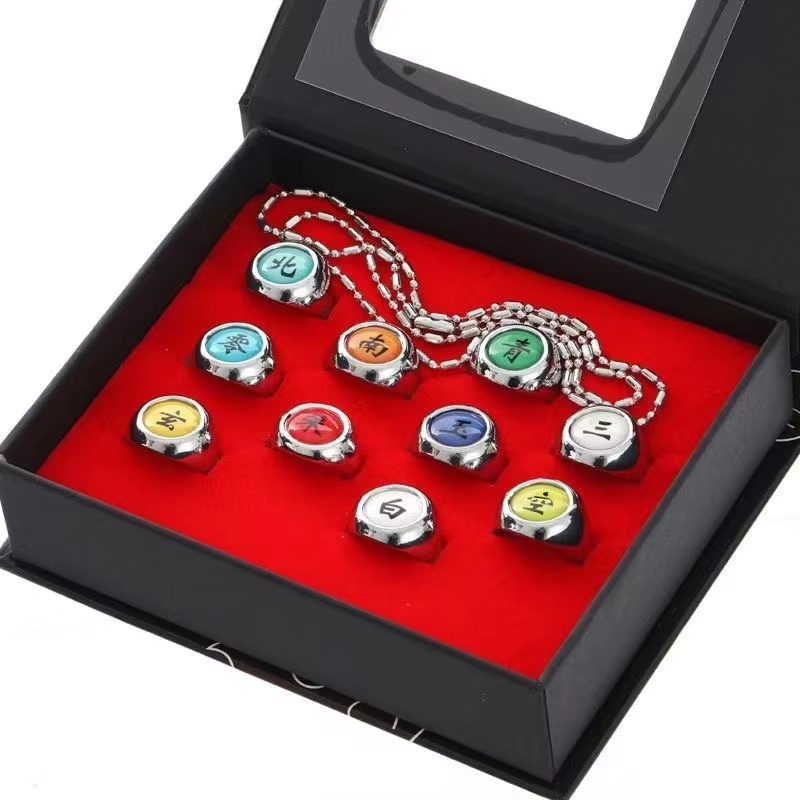 10PCS/Set Anime Akatsuki Itach - Rare Anime Merchandise recension och pris