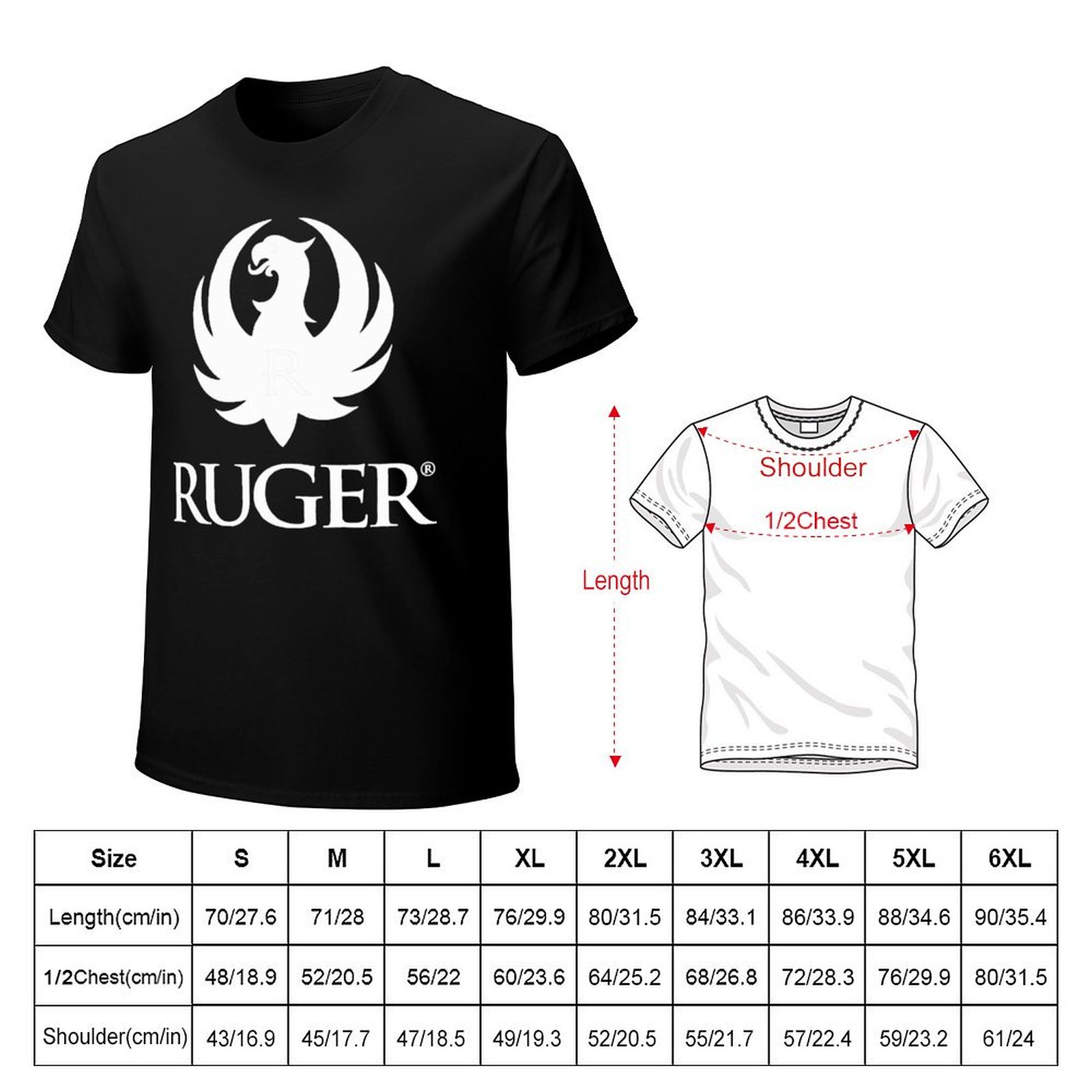 R.uger Logo Merchandise T-Shir - Anime Merchandise Shirt recension och pris
