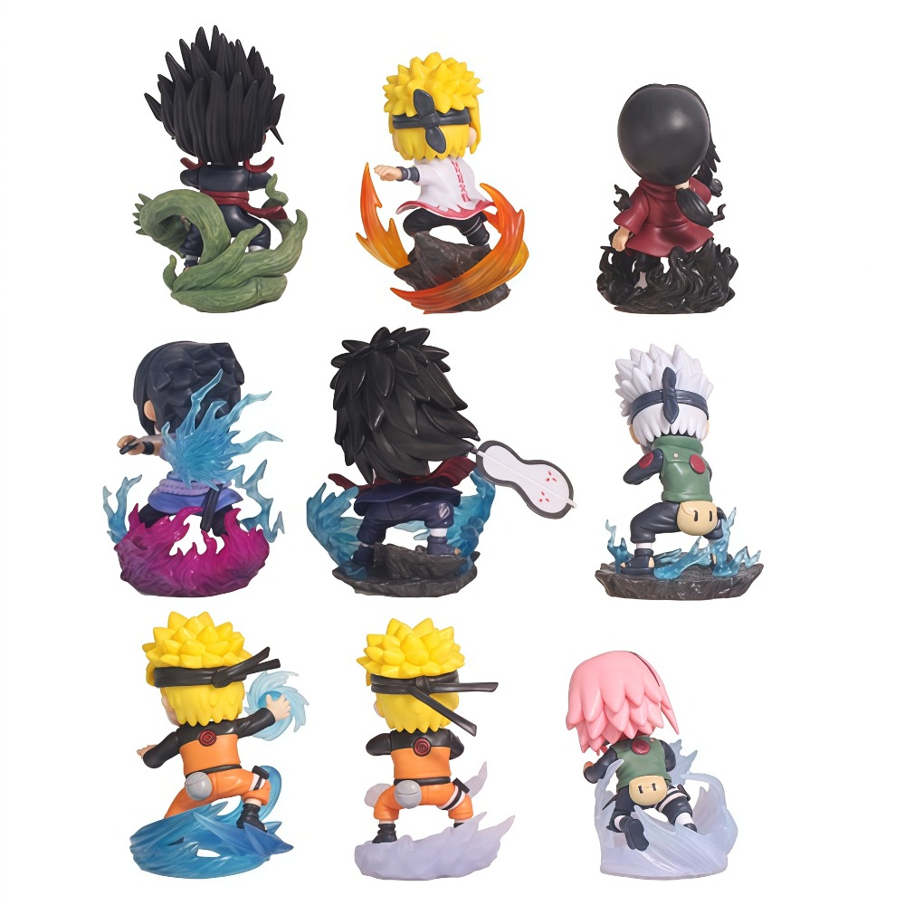 1-9 Styles Naruto Q-version Fi - Anime Merchandise For Kids recension och pris
