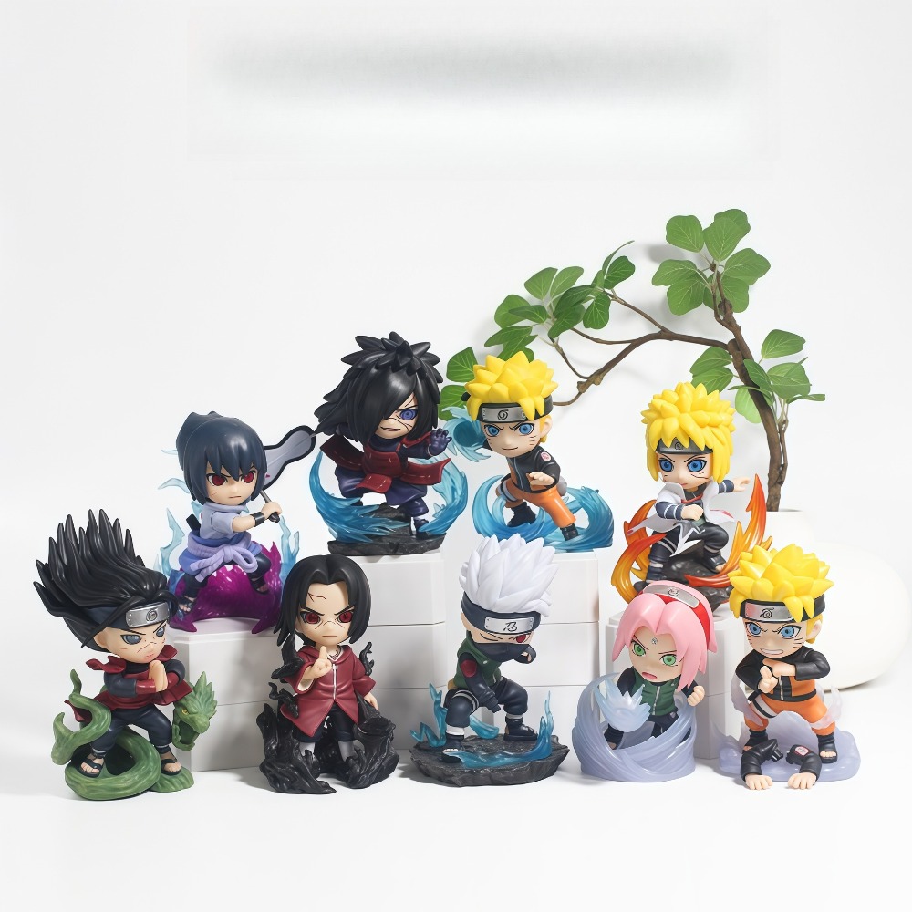 1-9 Styles Naruto Q-version Fi - Anime Merchandise For Kids recension och pris