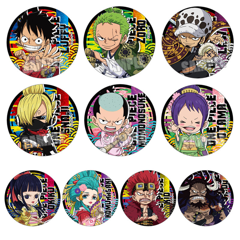 One Piece Q Version Anime Badg - Anime Merchandise For Kids recension och pris