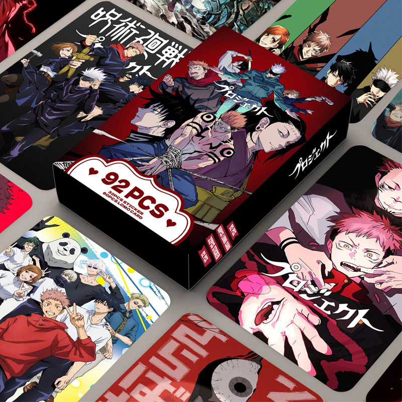 92 Pcs Cards Jujutsu Kaisen Do - Anime Merchandise Box Set recension och pris