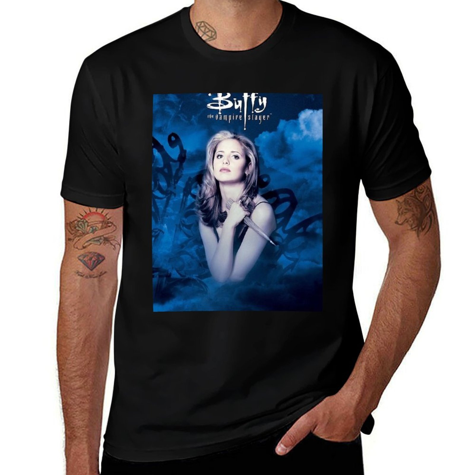 Buffy Merchandise T-Shirt anim - Anime Merchandise Shirt recension och pris