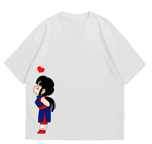 Goku or Milk Chi Chi Couple T  - Anime Merchandise Men recension och pris
