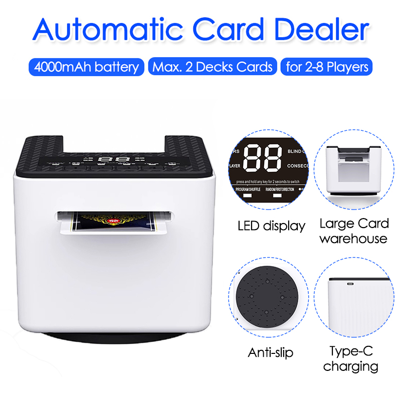 360° Rotation Automatic Card D - Themed Playing Card recension och pris