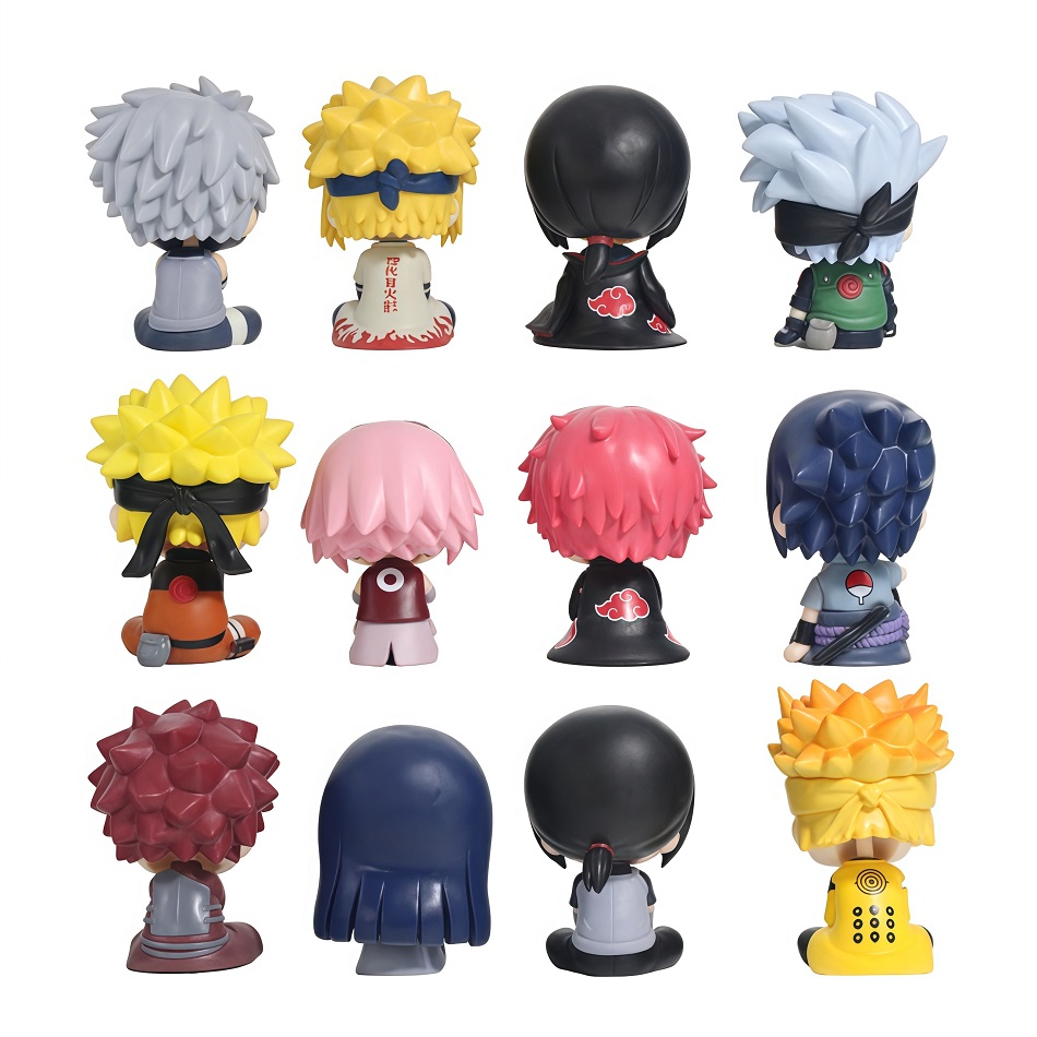 12Pcs Naruto Shippuden Anime Q - Rare Anime Merchandise recension och pris